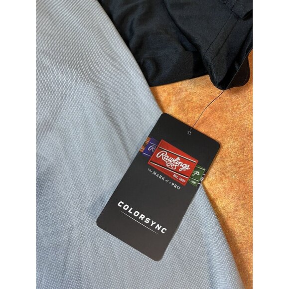 NEW Rawlings Gold Glove Club Polo Shirt Mens XL Polyester Baseball Top - Picture 5 of 7